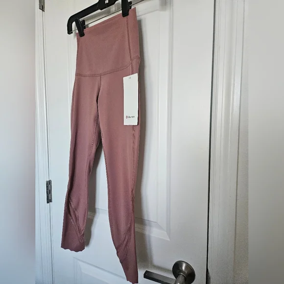 NWT Lululemon Wunder Under HR Crop 23' *Sclp SCHI Spiced Chai Luxtreme SZ 0 - Picture 7 of 14
